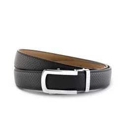 HALDEN Men Textured Leather Belt image 1