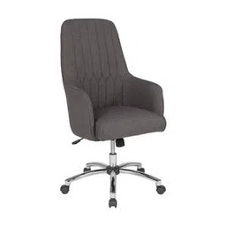 furniturstation Gans Leatherette Study Chair in Dark Grey Colour-picture-13