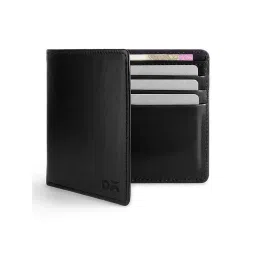 DailyObjects Black Leather Slim Classic Billfold Wallet (M)-picture-23