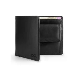 DailyObjects Black Leather Coin Classic Billfold Wallet (M)-picture-49