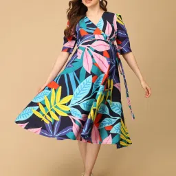 The Mom Store Lumia Maternity And Nursing Wrap Dress With Belt-picture-27