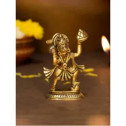 Ekhasa 100% Pure Brass Hanuman Ji Murti-image-4