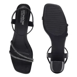 Monrow Casey Black Block Heels image 4