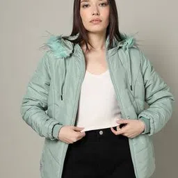 fort collins Women Regular Fit Jacket with Detachable Hood-picture-52