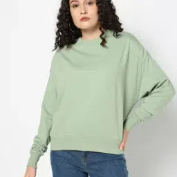 yousta Women Oversized Cotton Round-Neck Sweatshirt-picture-42
