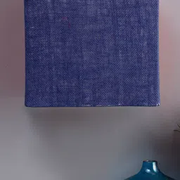 Devansh Blue Half Square Wall Mounted Lamp image 2