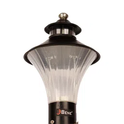 BENE Black Stainless Steel Garden Lamp image 2