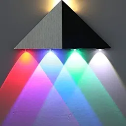 Areezo Green & Pink Metal Wall Lamp With Bulb image 5