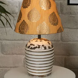 Homesake Gold-Toned Modern Table Lamp-image-10