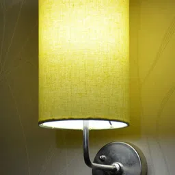 Craftter Yellow Textured Cylindrical Acrylic Wall Lamps-image-50