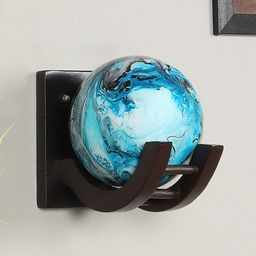 decorativeray Brown & White Spherical Shaped Glass Wall Lamp-picture-12