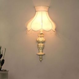Fos Lighting White Ornate Pillar Wall Lamp-picture-44