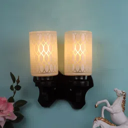 decorativeray White Cylindrical Shaped Wall Lamp-image-48