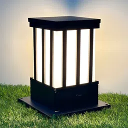 Cruv Grey Rectangle Metal Outdoor Lamps-picture-11