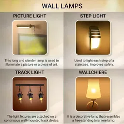 Whiteray Black Aluminium Quirky Square Shaped Wall Lamp image 3