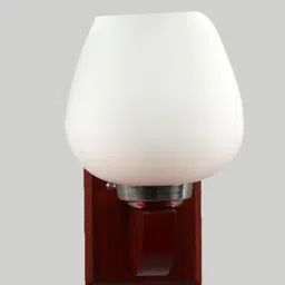 Foziq Brown Solid Cylindrical Wall Lamp image 2