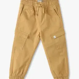 playday Boys Straight Fit Flat-Front Cargo Joggers-picture-30