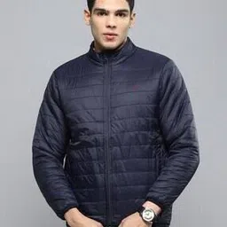 cloak & decker Men Quilted Regular Fit Puffer Jacket-picture-34