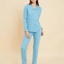 sweet dreams Geometric T-Shirt & Pyjamas Set-picture-42