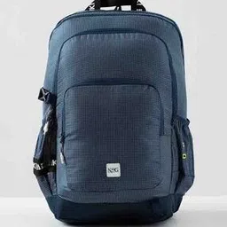 wiki Unisex Checked Backpack with Adjustable Straps-picture-34