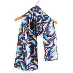 handicraft-palace Women Printed Crepe Silk Scarf-picture-34