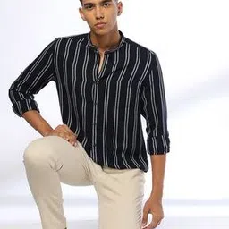 netplay Men Striped Slim Fit Shirt-picture-33