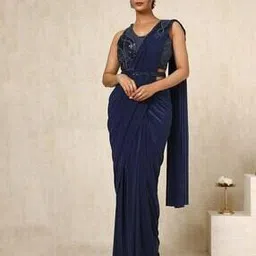 soch Women Nylon Blend Ready to Wear Saree-picture-46
