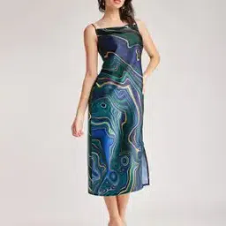 Women Printed A-Line Dress-image-43