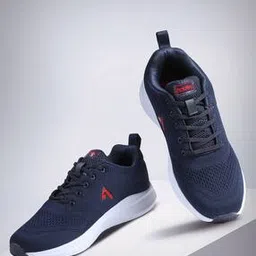 action Men Knitted Running Sports Shoes with Lace Fastening-picture-38