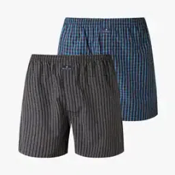 netplay Pack of 2 Checked Boxers-picture-42