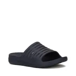 bata Quilted Slip-On Round-Toe Slides-picture-10