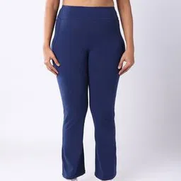 blissclub Lightweight Groove In Cotton Flare Pants Tall Version-picture-34