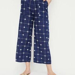 max Women Embroidered Straight Pants-picture-10