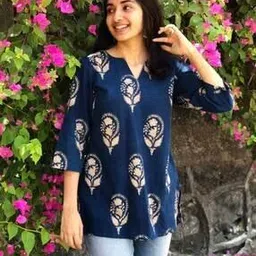 mialo fashion x ag Women Floral Print Straight Tunic-picture-26