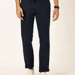 thomas scott Men Relaxed Fit Flat-Front Chinos-picture-18