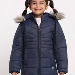 vero amore Zip Closure Puffer Jacket with Faux Feather-picture-29
