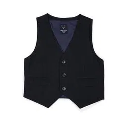 allen solly Waistcoat with Flap Pockets-picture-20