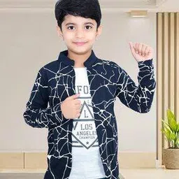 jam & sugar Graphic Print Relaxed Fit T-Shirt with Attached Shrug-picture-42
