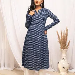 fiorra Women Printed A-Line Kurta-picture-11