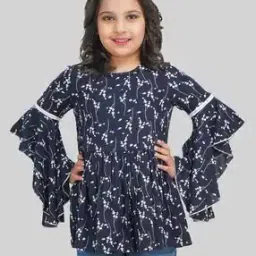bn - being naughty Girls Floral Print Relaxed Fit Top-picture-11