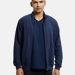 jockey 2730 Super Combed Cotton French Terry Jacket with Ribbed Cuffs and Convenient Side Pockets-picture-50