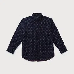 gini & jony Micro Print Shirt with Patch Pocket-picture-50