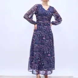 styli Floral A-line Dress-picture-16