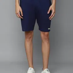 allen solly Flat-Front Shorts with Zipper Pockets-picture-45