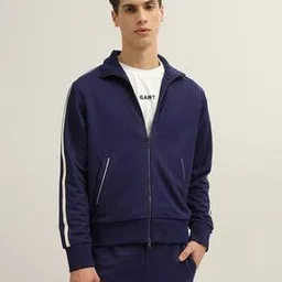 gant Striped Regular Fit Zip-Front Sweatshirt-picture-43