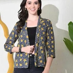 deckedup Women Self-design Shrug-picture-32