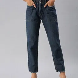 showoff High-Rise Ankle-Length Boyfriend Jeans-picture-14