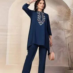 nayam by lakshita Women Embroidery Straight Kurta Set-picture-51