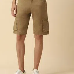 solly jeans Men Slim Fit Knit Shorts with Flap Pockets-picture-17