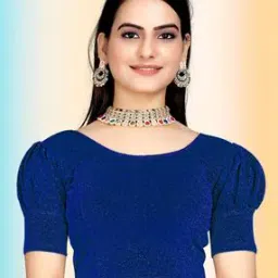 tanishm feb tex Women Regular Round Neck Blouse-picture-39